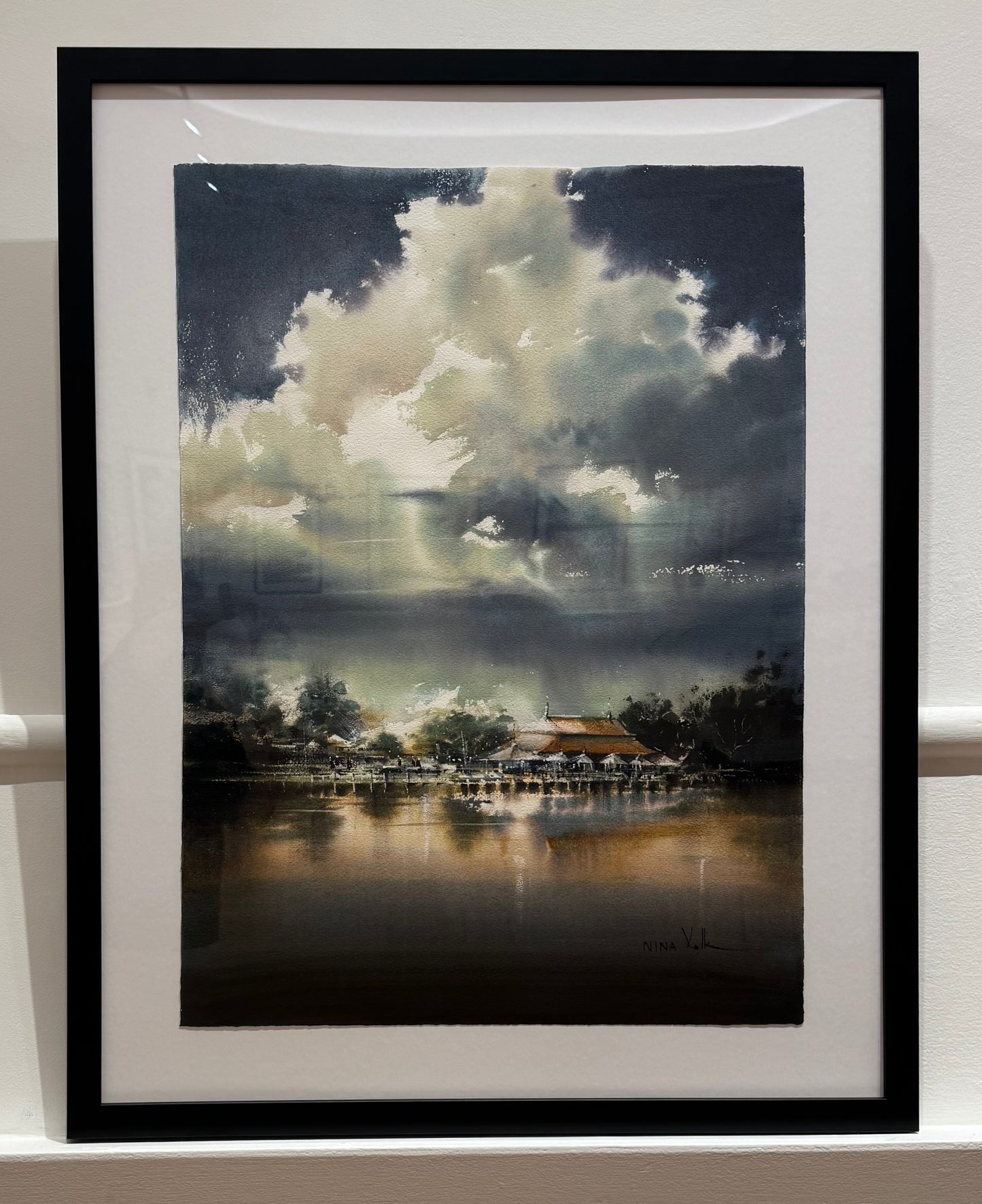 Storm Over Lake Weeroona