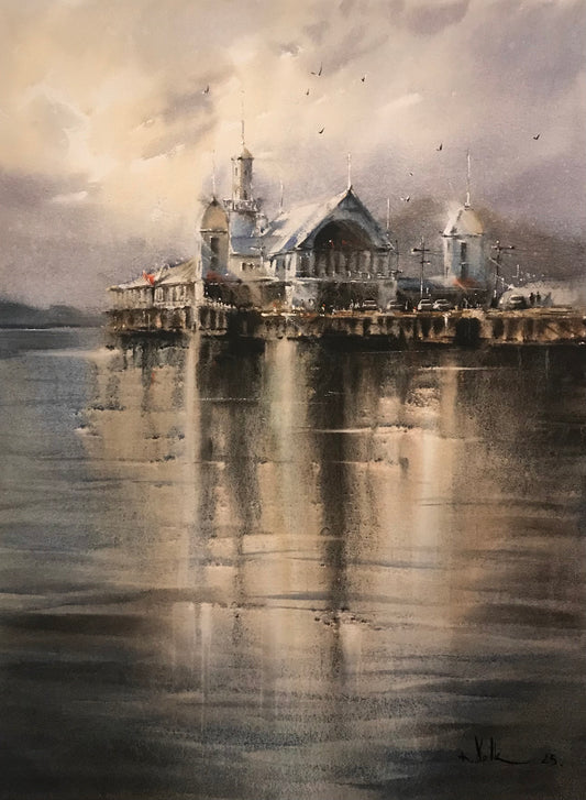 Winter Reflection (The Pier, Geelong)